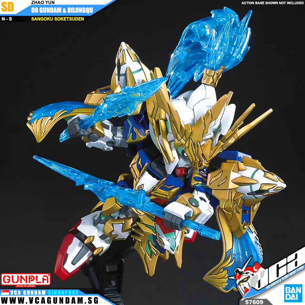 Bandai® Gunpla SD Sangoku Soketsuden (SDSS) ZHAO YUN 00 GUNDAM & BILONGQU