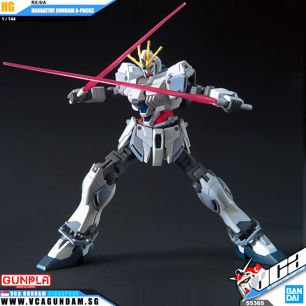 Bandai® Gunpla HG-UC RX-9/A NARRATIVE GUNDAM A P-PACKS