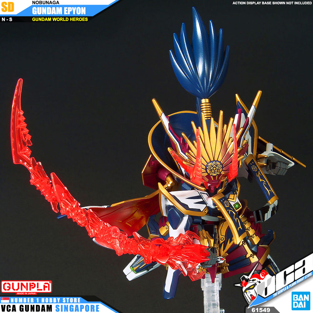 Bandai Gunpla World Heroes SD NOBUNAGA GUNDAM EPYON
