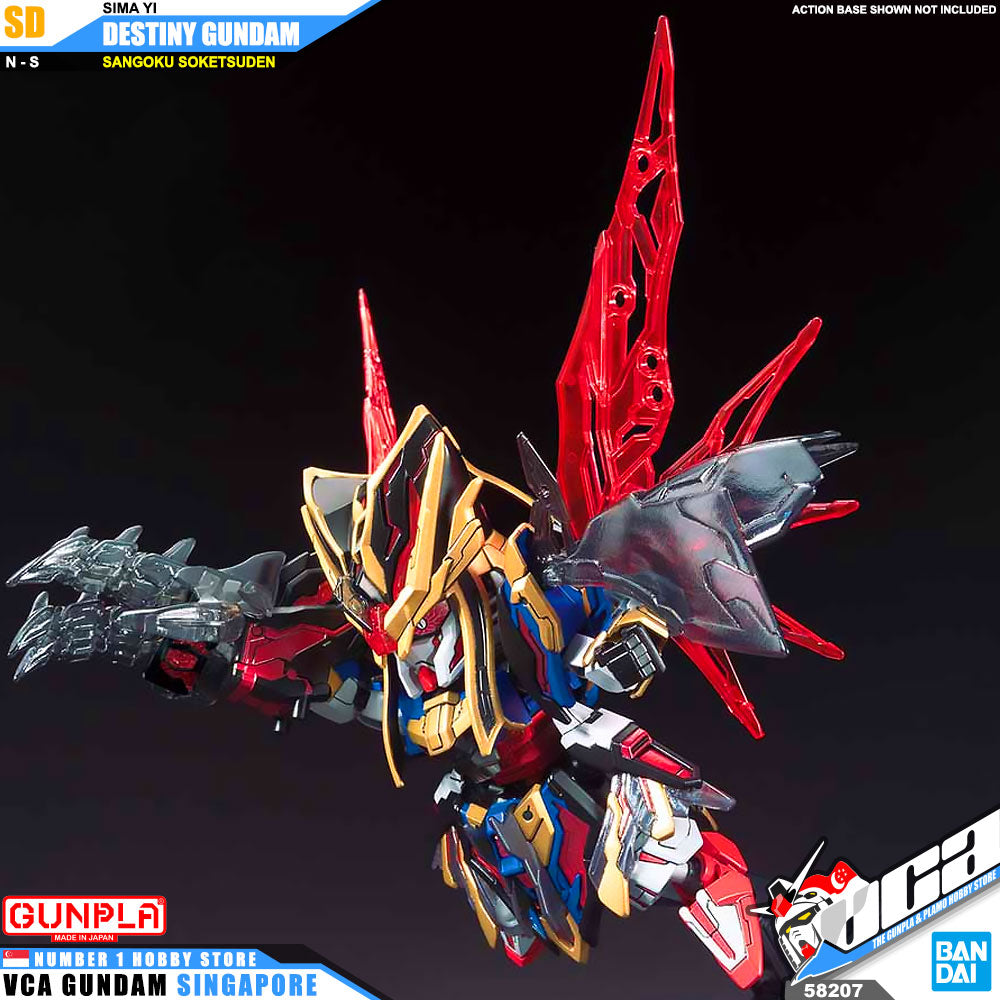 Bandai Gunpla Sangoku Soketsuden SD Sima Yu Destiny Gundam