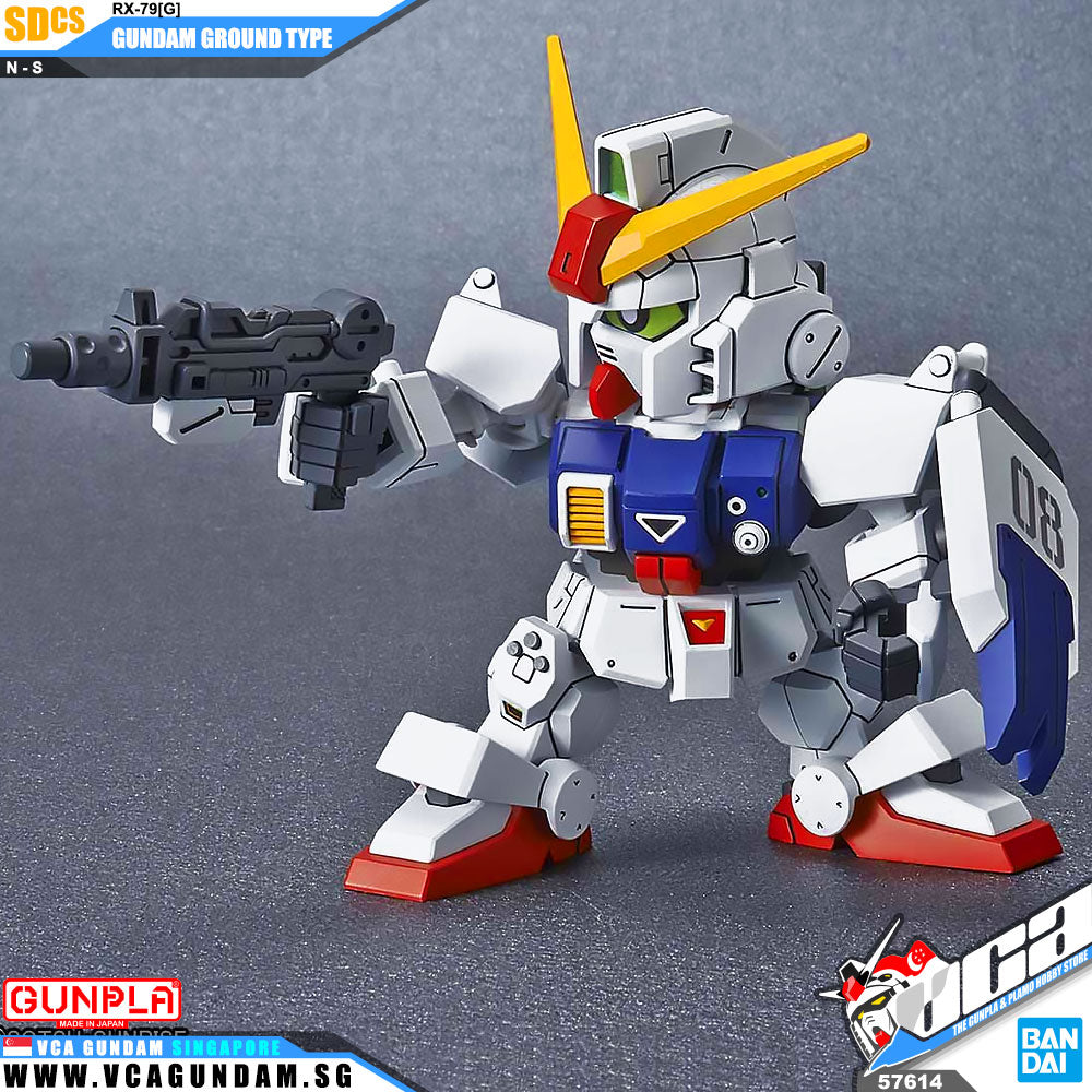 Bandai® Gunpla SD Cross Silhouette (SDCS) GUNDAM GROUND TYPE