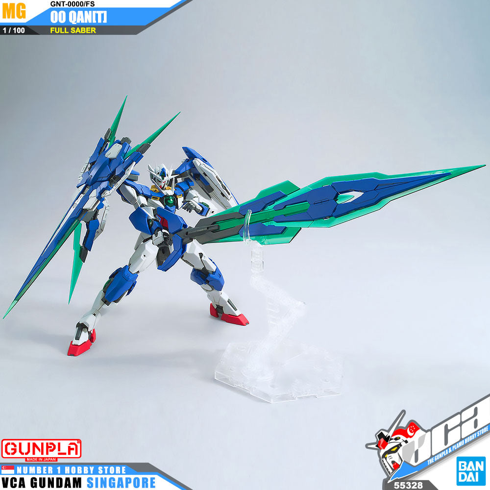 Bandai Gunpla Master Grade 1/100 MG GNT-0000/FS 00 QANT FULL SABER