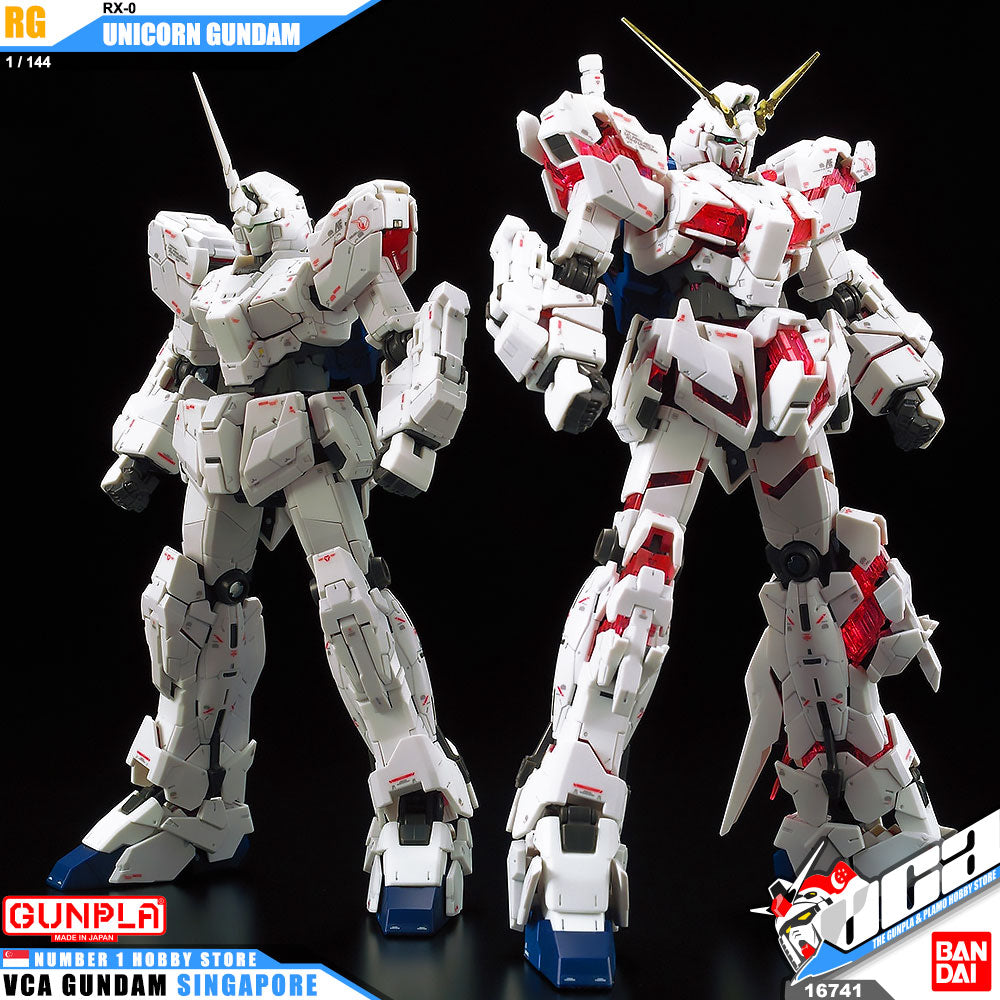 Bandai Gunpla Real Grade RG RX-0 Unicorn Gundam