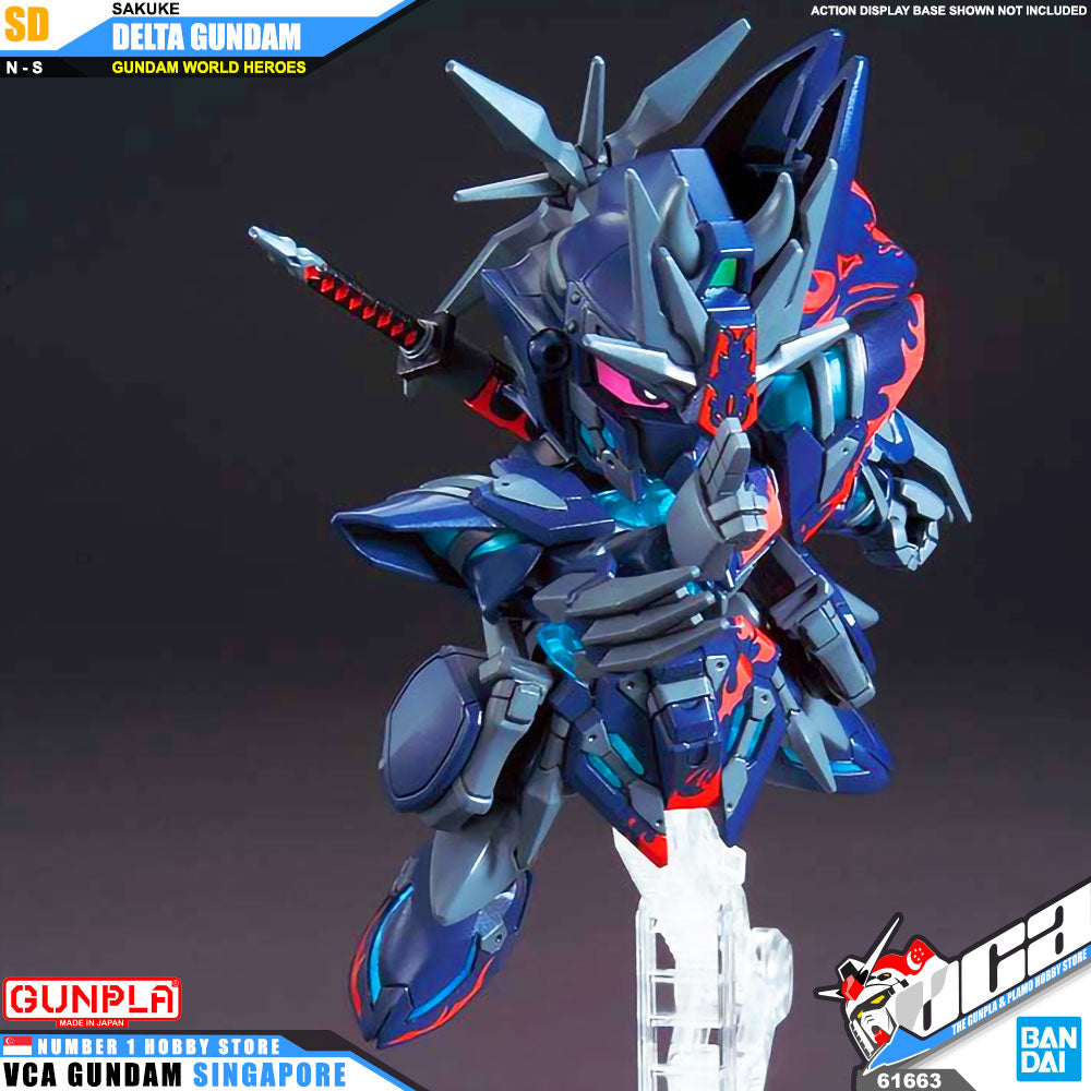 Bandai Gunpla World Heroes SD Sasuke Delta Gundam