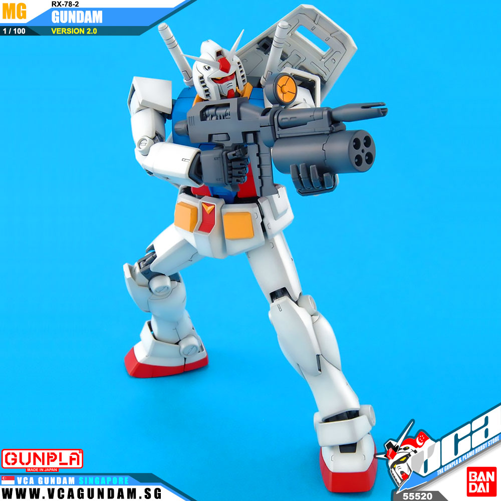 Bandai® Gunpla MG RX-78-2 GUNDAM VER 2.0
