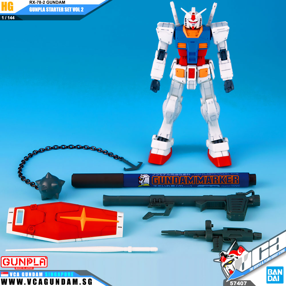 Bandai® HG GUNPLA STARTER SET VOL.2