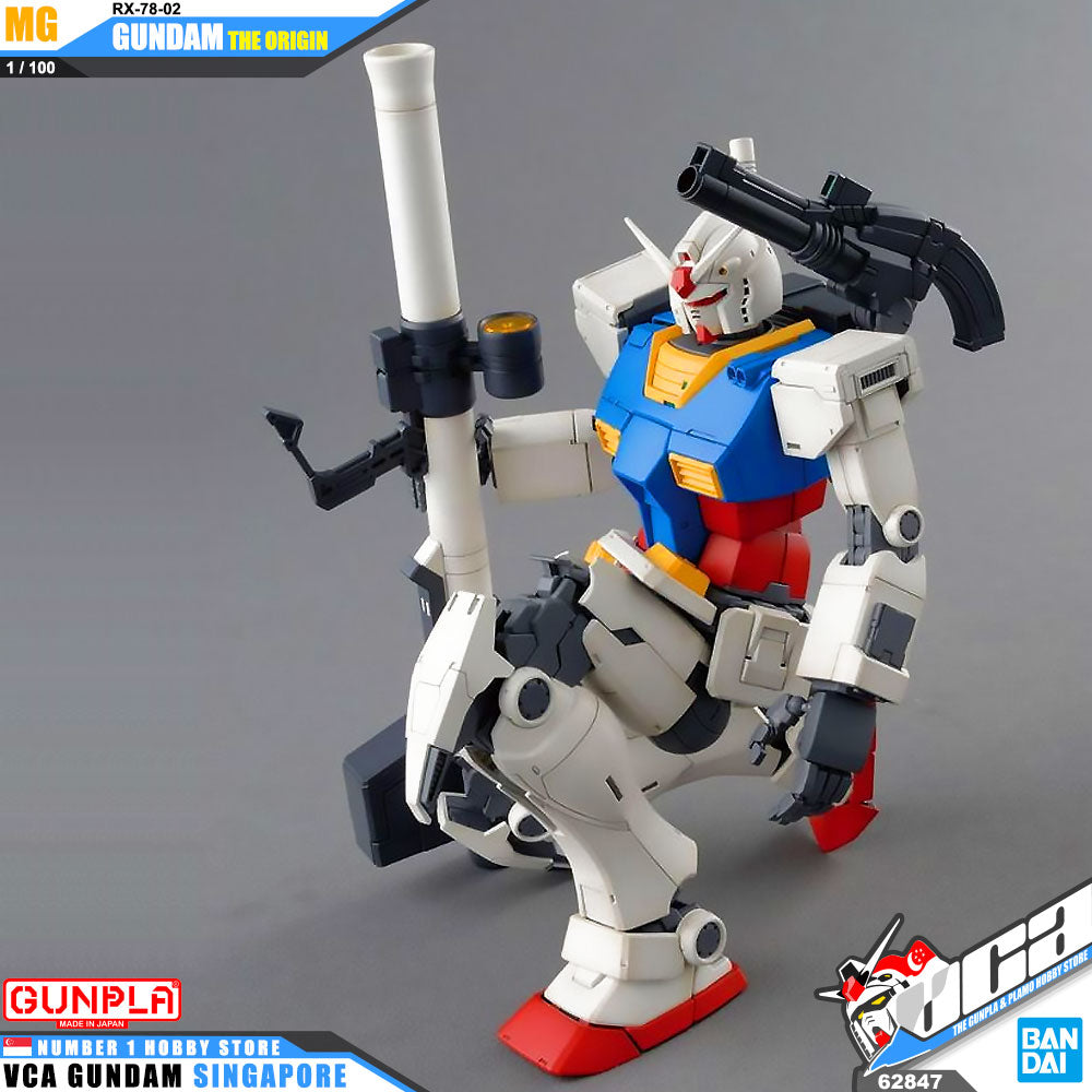 Bandai Gunpla Master Grade MG RX-78-02 Gundam The Origin Box Art