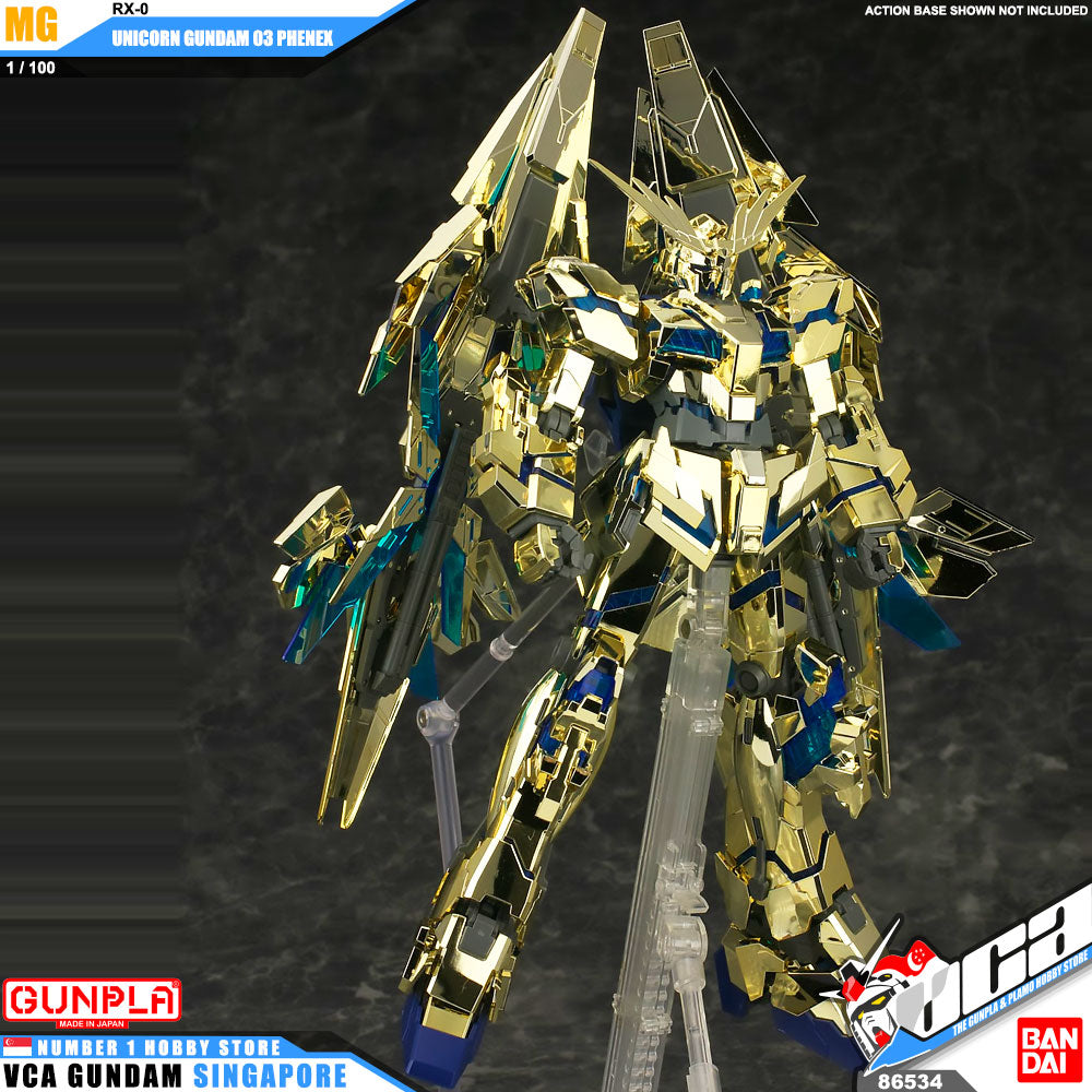 Bandai Gunpla Master Grade MG RX-0 Unicorn Gundam 03 Phenex