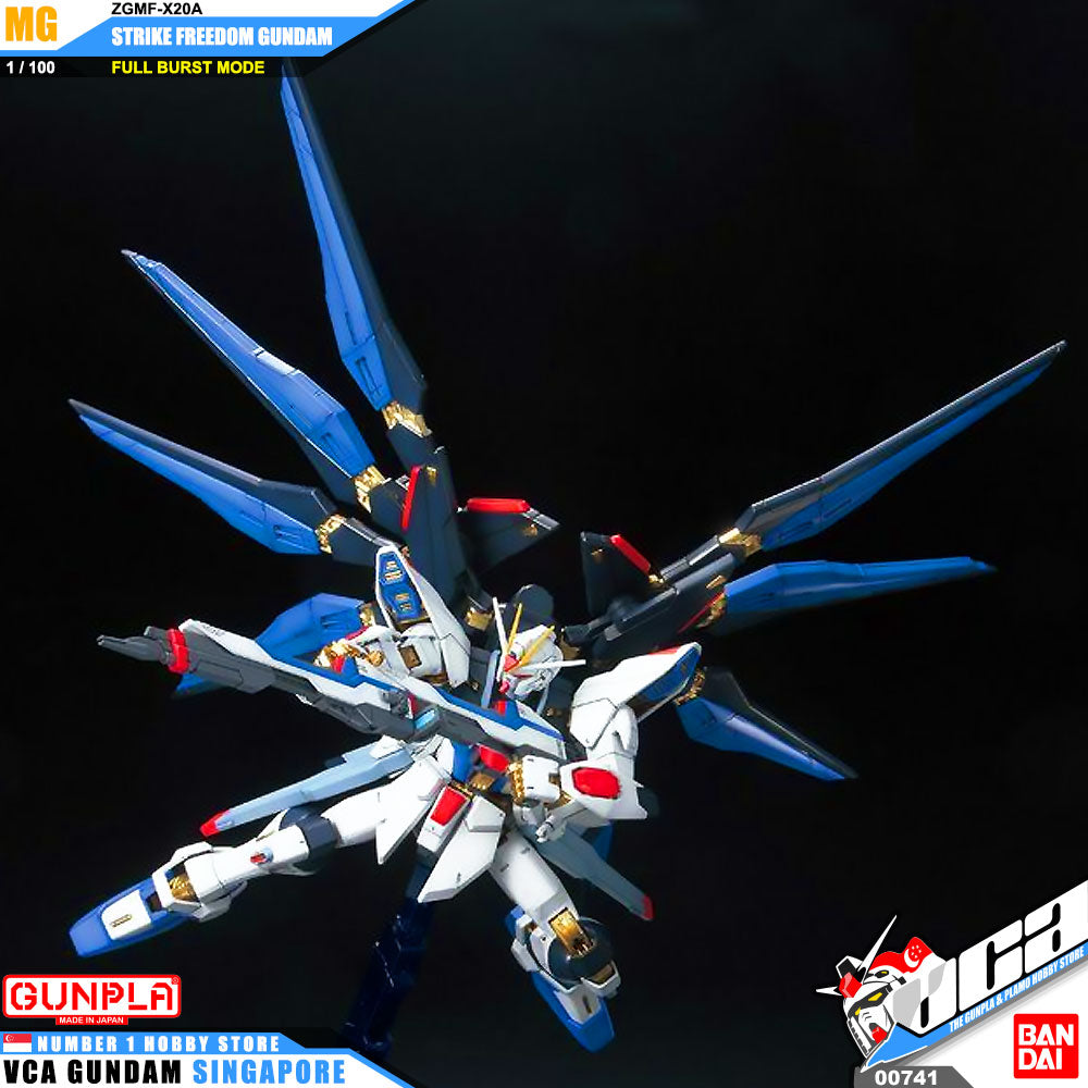 Bandai Gunpla Master Grade 1/100 MG Strike Freedom Gundam Full Burst Mode