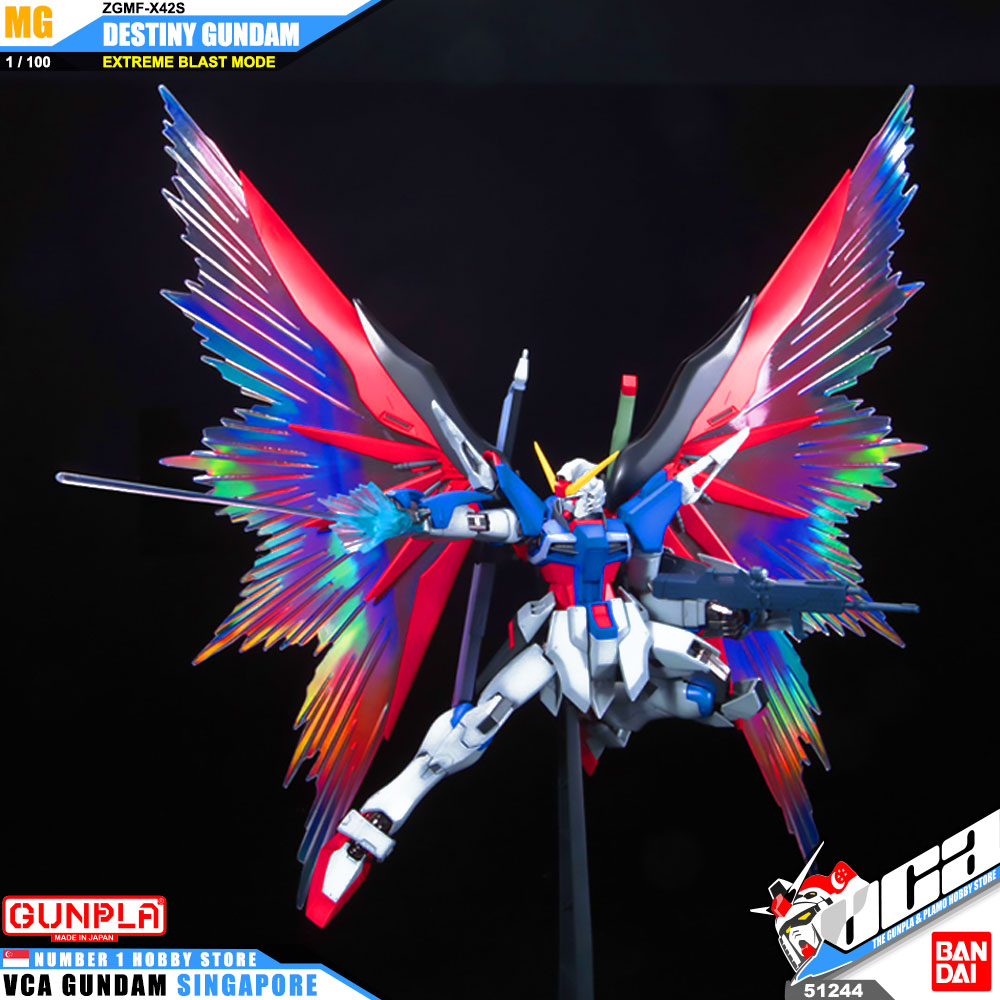 Bandai Gunpla Master Grade 1/100 MG ZGMF-X42S DESTINY GUNDAM EXTREME BLAST MODE