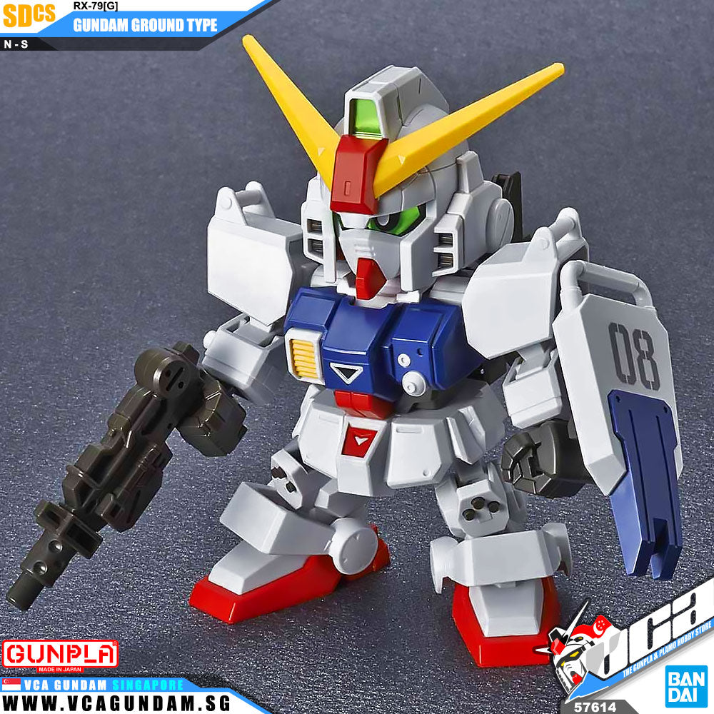 Bandai® Gunpla SD Cross Silhouette (SDCS) GUNDAM GROUND TYPE