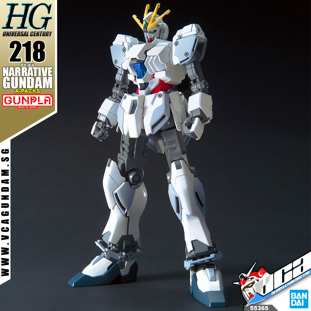 Bandai® Gunpla HG-UC RX-9/A NARRATIVE GUNDAM A P-PACKS