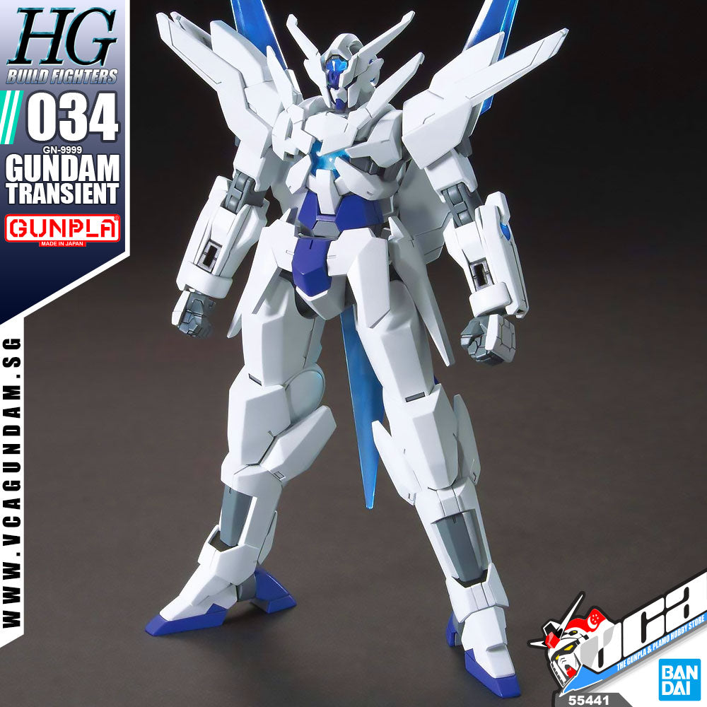 Bandai® Gunpla HG Build Fighters (HGBF) TRANSIENT GUNDAM