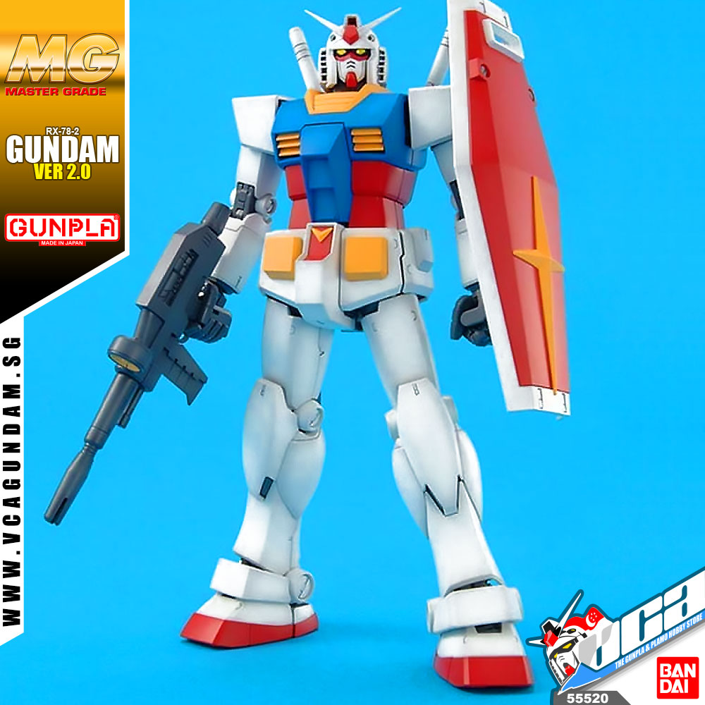 Bandai® Gunpla MG RX-78-2 GUNDAM VER 2.0
