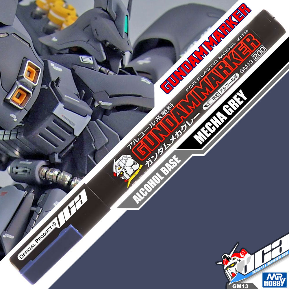 GSI CREOS MR GREY HOBBY GM13 Gundam Marker Painting Pen Mecha Grey
