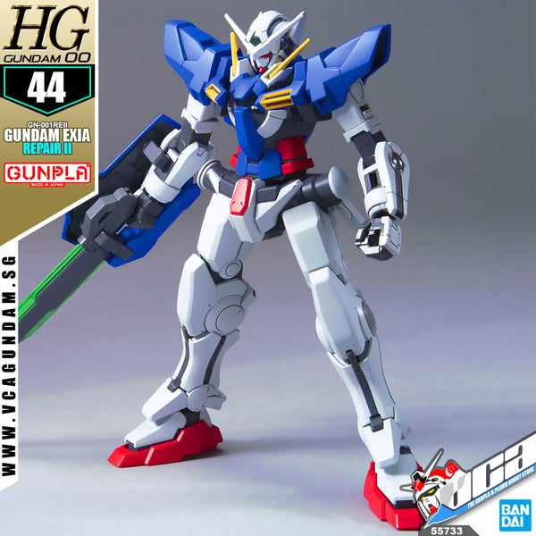 Bandai Gunpla High Grade 00 1/144 HG Gundam Exia Repair II – VCA