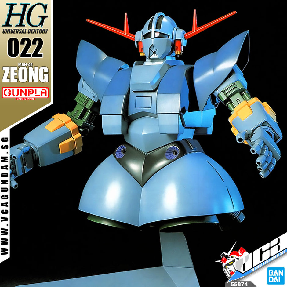 GUNPLA® High Grade (HGUC) 1/144 MSN-02 ZEONG – VCA Gundam Singapore