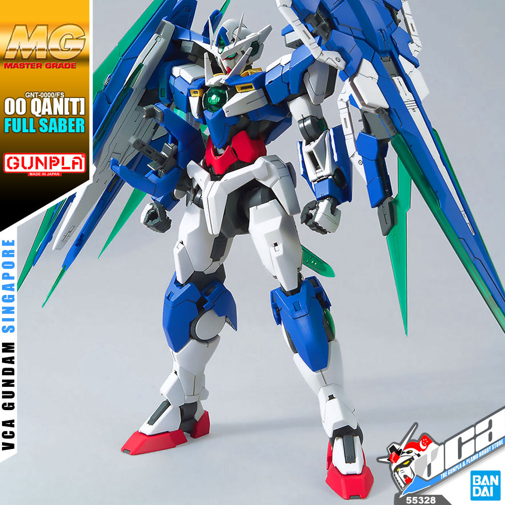 Bandai Gunpla Master Grade 1/100 MG GNT-0000/FS 00 QANT FULL SABER