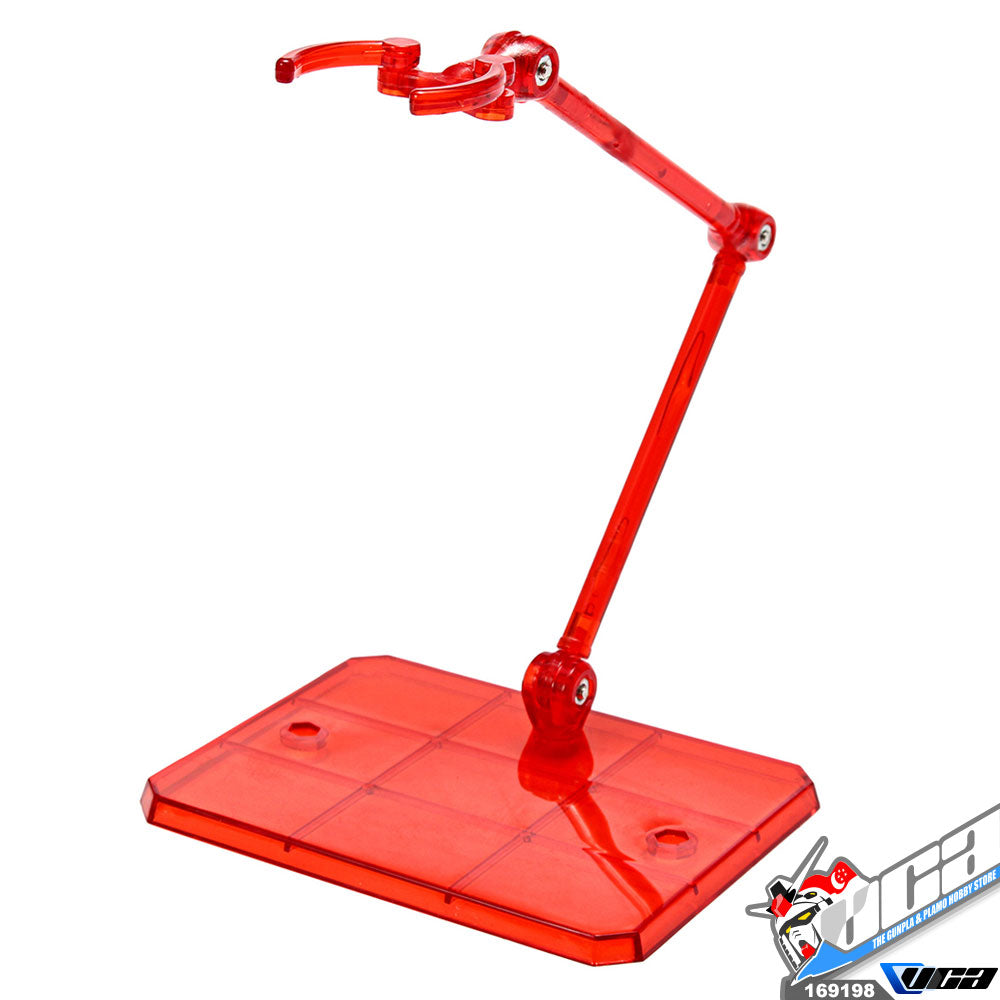 Gundam DUAL ACTION STAND (CLEAR RED)