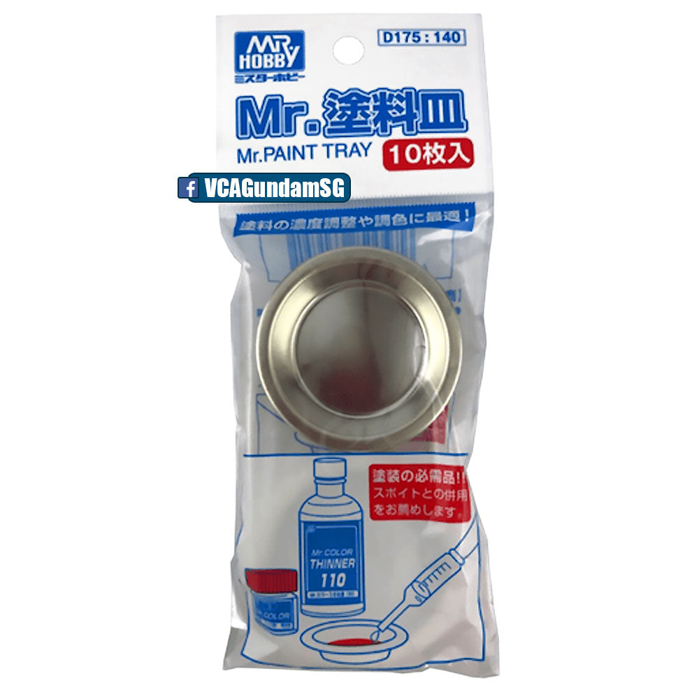 Mr.Hobby® D175 MR.PAINT TRAY (10 PCS) Packaging