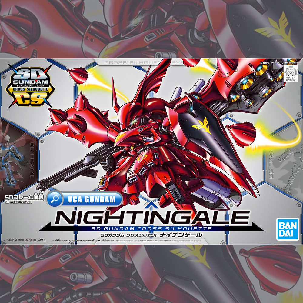 Bandai Gunpla SD Cross Silhouette SDCS Nightingale