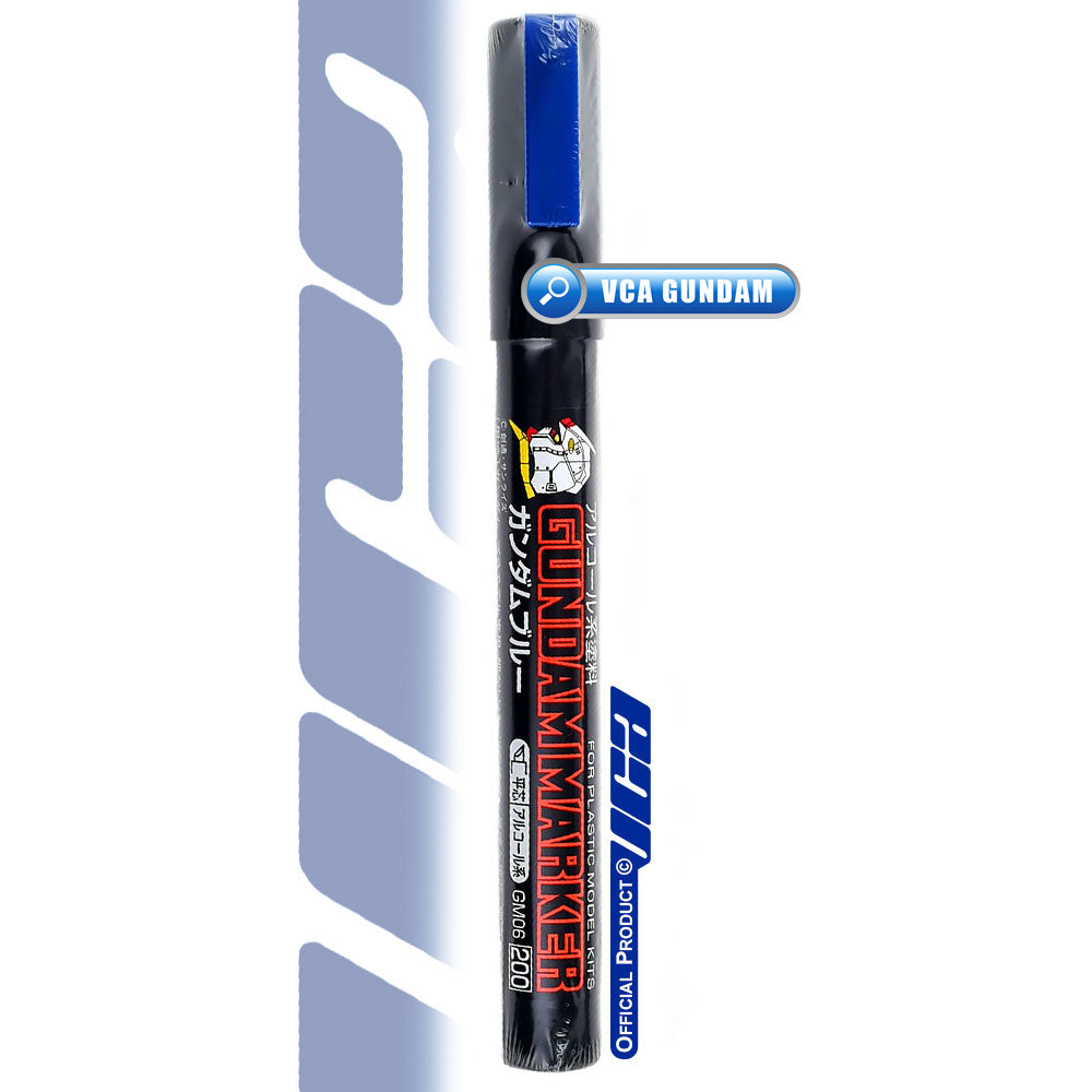 GSI CREOS MR GREY HOBBY GM06 Gundam Marker Painting Pen Blue