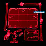 Gundam DUAL ACTION STAND (CLEAR RED) Packaging