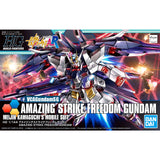 Bandai® Gunpla HG Build Fighters (HGBF) AMAZING STRIKE FREEDOM GUNDAM Box Art