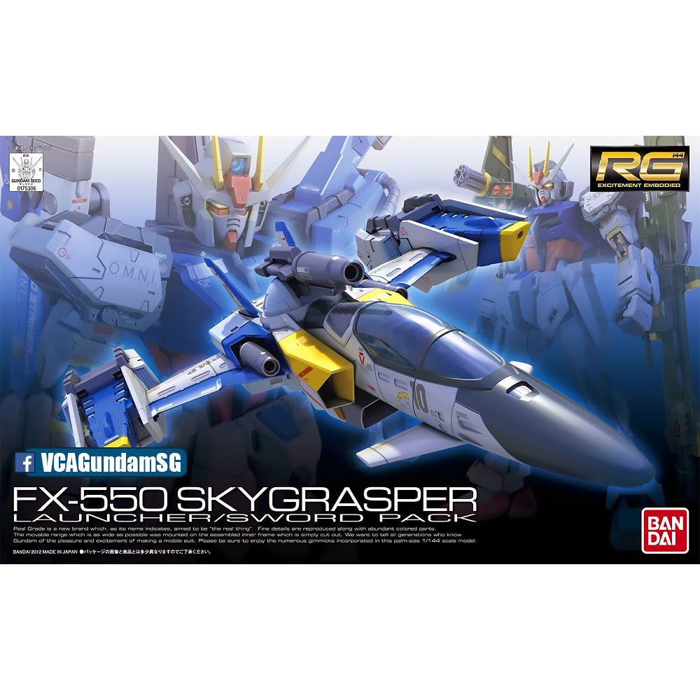 Bandai® Gunpla Real Grade (RG) FX-550 SKYGRASPER