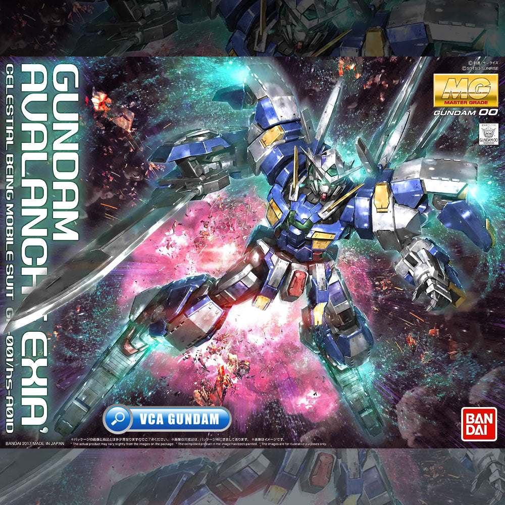 Premium Bandai Gunpla Master Grade 1/100 MG Gundam Avalanche Exia