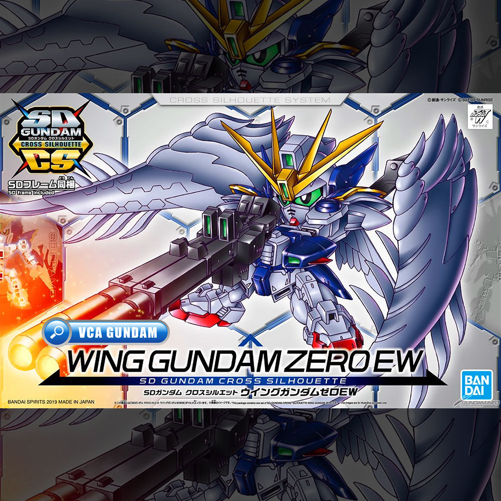 Bandai SD Cross Silhouette SDCS XXXG-00W0 Wing Gundam Zero EW