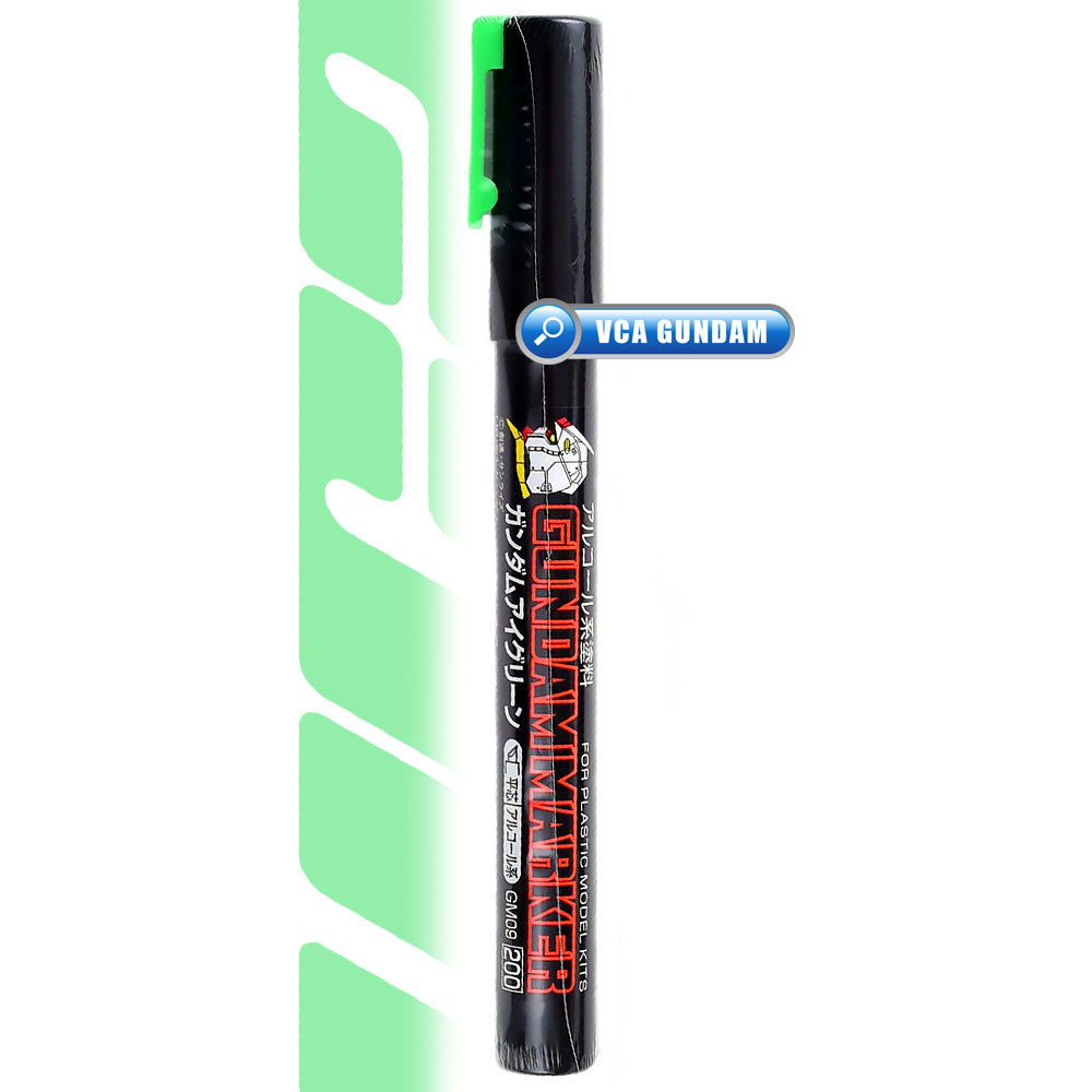 GSI CREOS MR GREY HOBBY GM09 Gundam Marker Painting Pen Green