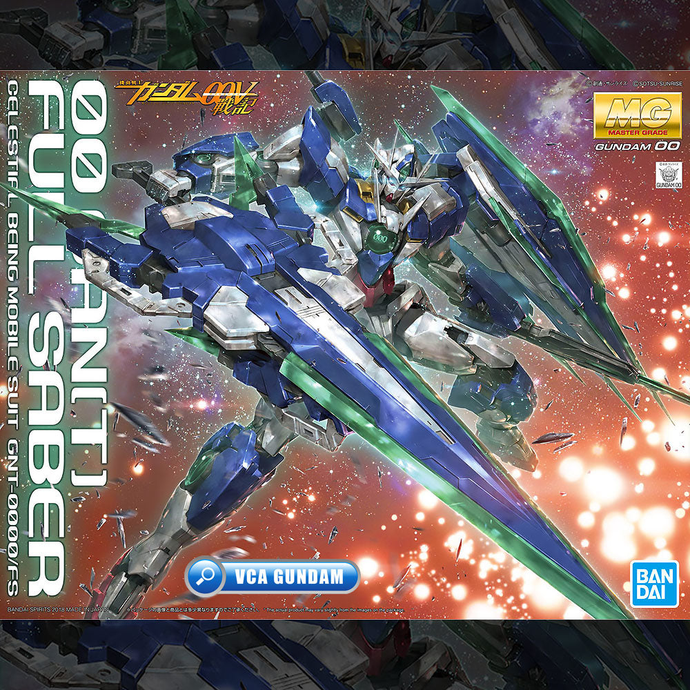 Bandai Gunpla Master Grade 1/100 MG GNT-0000/FS 00 QANT FULL SABER