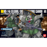 Bandai® HG MS-14A GELGOOG / MS-14C GELGOOG CANNON Box Art