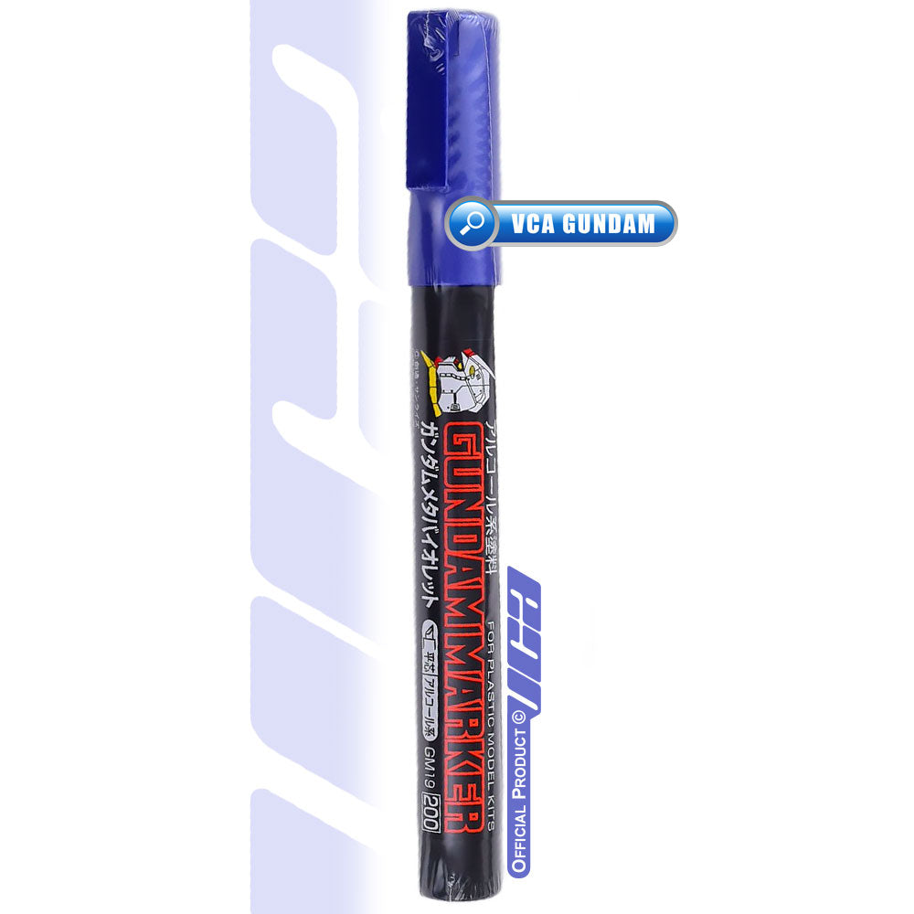 GSI CREOS MR GREY HOBBY GM19 Gundam Marker Painting Pen Violet Metallic