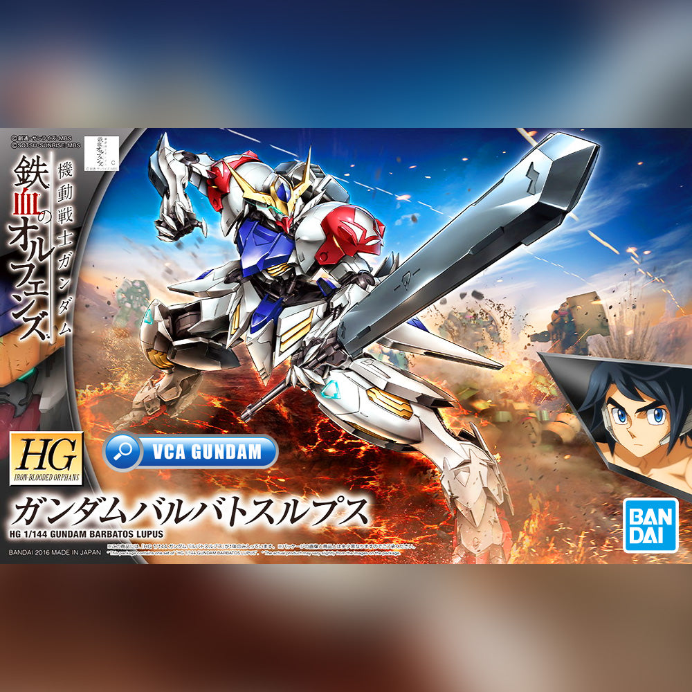 Bandai® Gunpla High Grade HG 1/144 ASW-G-08 GUNDAM BARBATOS LUPUS VCA Singapore